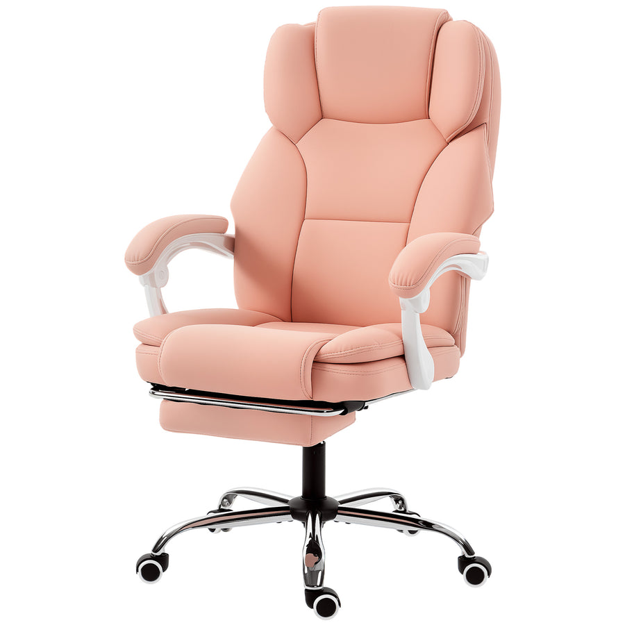 Fauteuil inclinable Félin Lombra rose – sur fond blanc