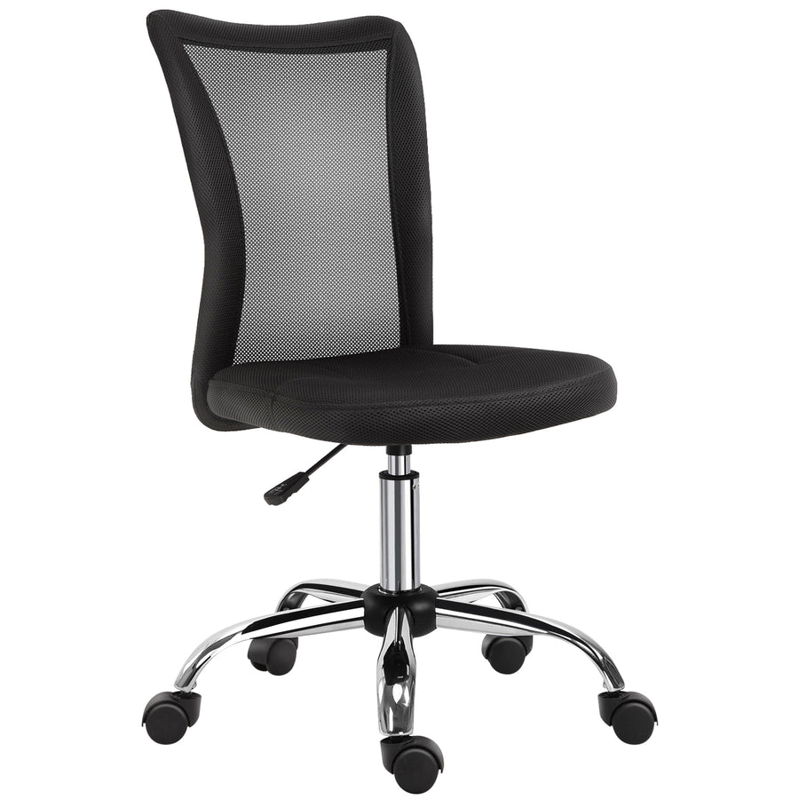 Chaise maille Pixel Lombra noir – sur fond blanc