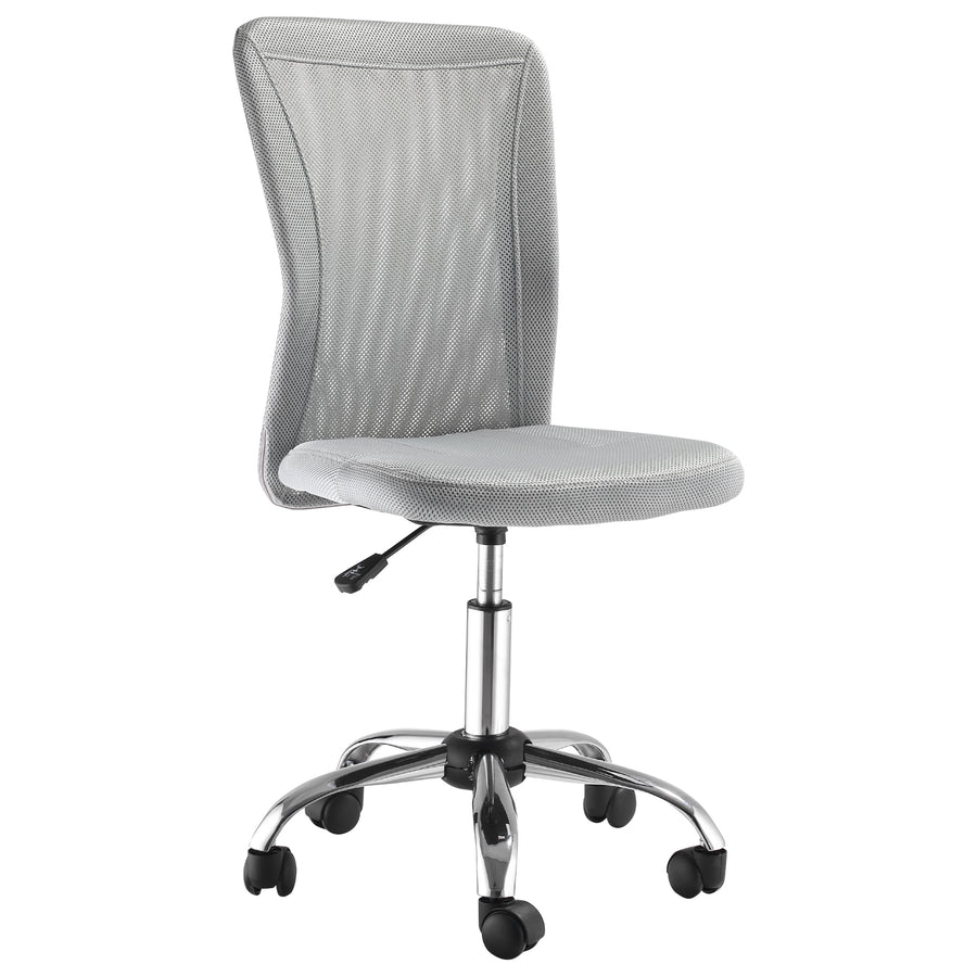 Chaise maille Pixel Lombra gris – sur fond blanc