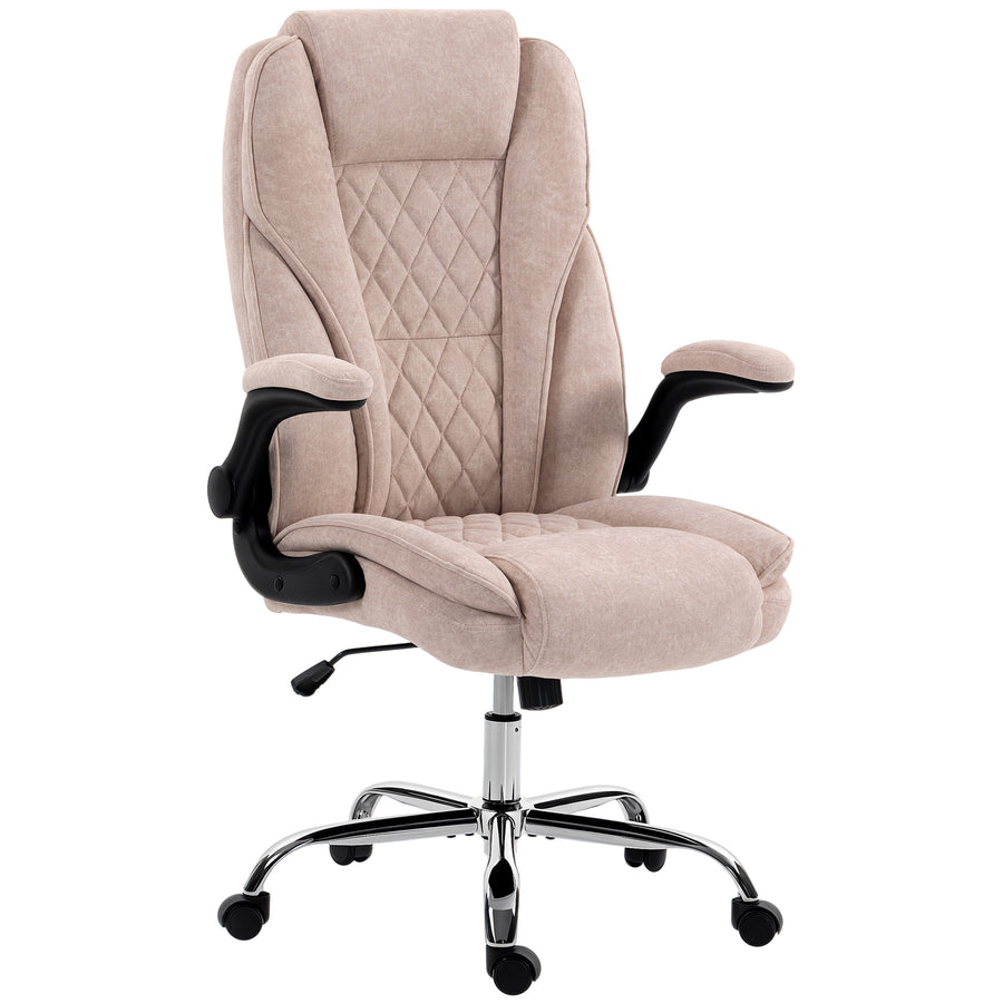 Fauteuil velours Milo Lombra rose – sur fond blanc