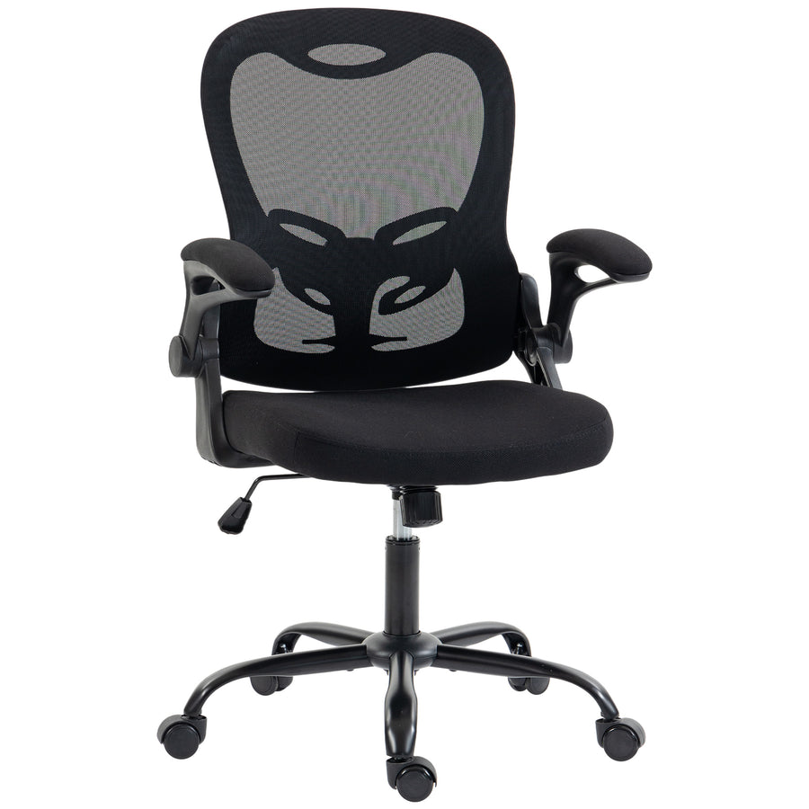 Chaise maille Twist Lombra noir – sur fond blanc