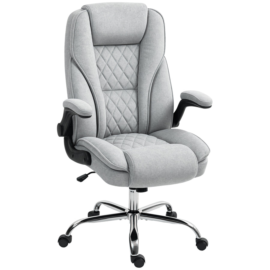 Fauteuil velours Milo Lombra gris – sur fond blanc