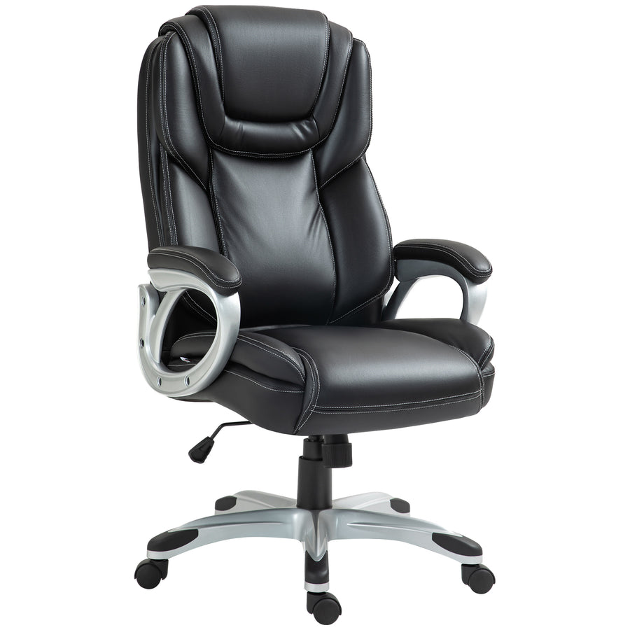 Fauteuil direction Chester Lombra noir – sur fond blanc